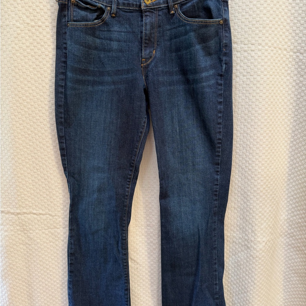 Levi's Women's Boot Cut Jeans in Dark Blue